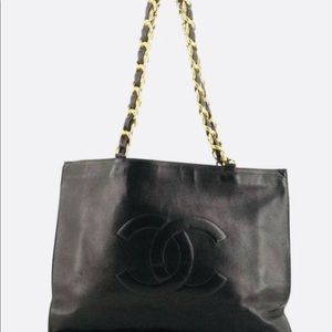 Chanel Vintage XL Lambskin Tote